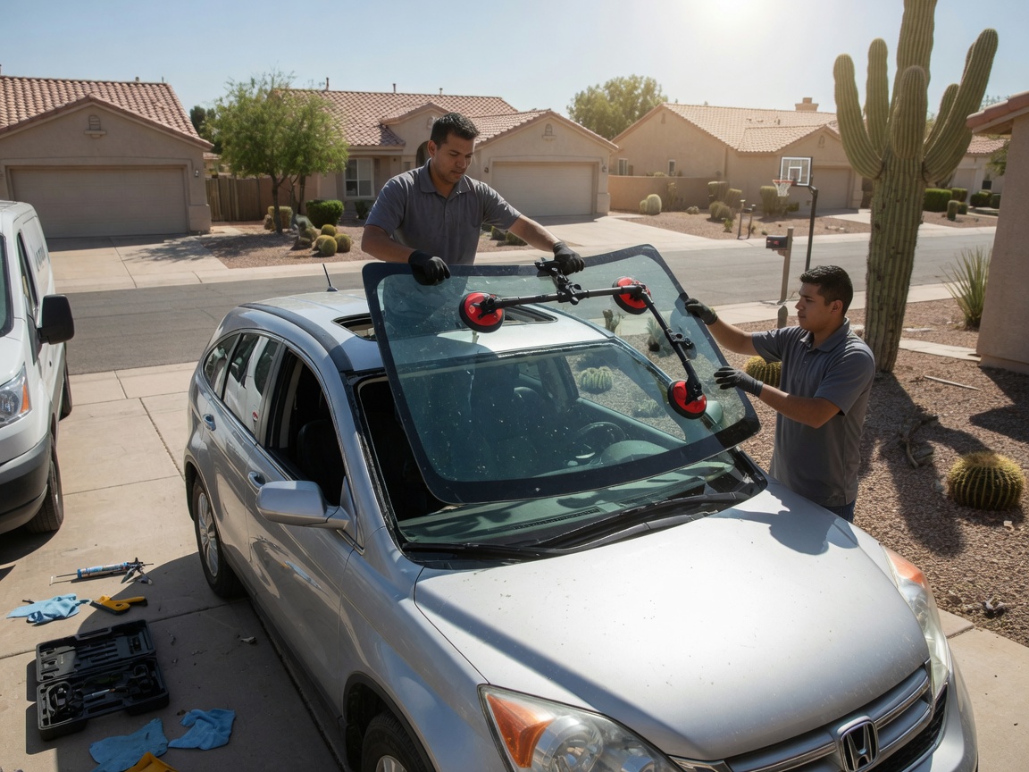 Interior services windshield replacement